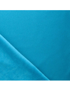Alpine fleece sweatstof - Turkooisblauw