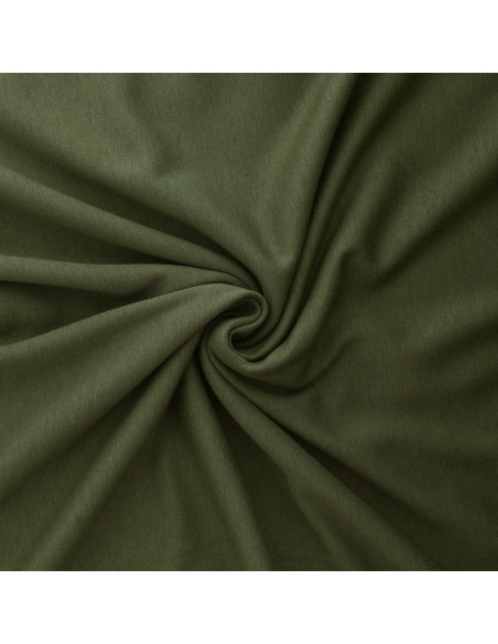 Alpine fleece sweatstof - Mosgroen