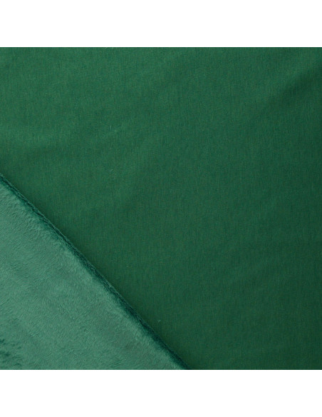 Alpine fleece stof - Donkergroen