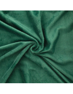 Alpine fleece stof - Donkergroen 2