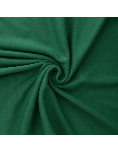 Alpine fleece stof - Donkergroen