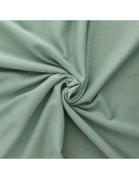 Alpine fleece stof - Grijsgroen