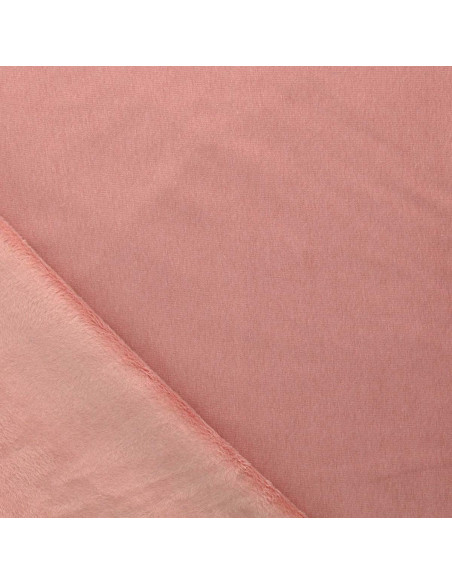 Alpenfleece stof - Oudroze