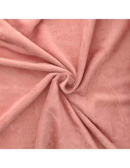 Alpenfleece stof - Oudroze