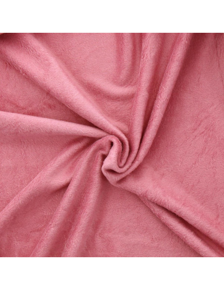 Alpine fleece sweatstof - Bubblegum
