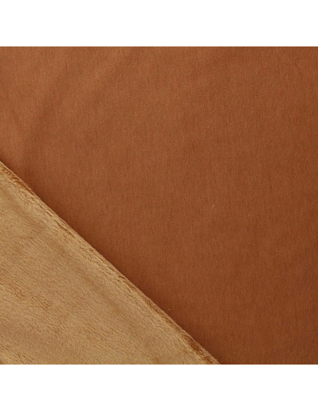 Alpenfleece stof - Oker