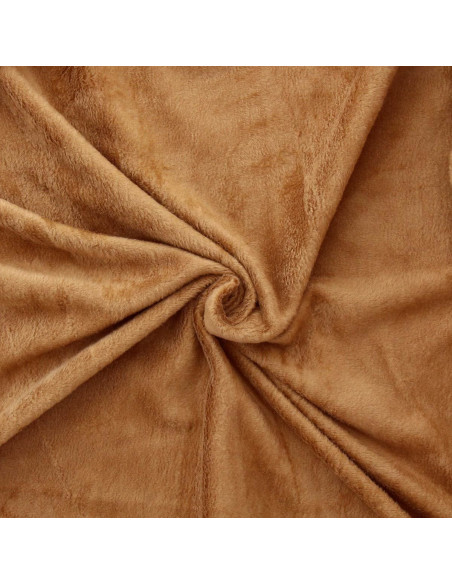 Alpenfleece stof - Oker