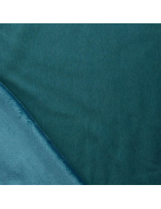Alpine fleece stof - Petrolblauw