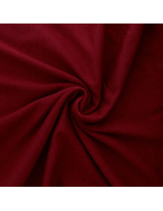 Alpine fleece sweatstof - Bordeaux 2