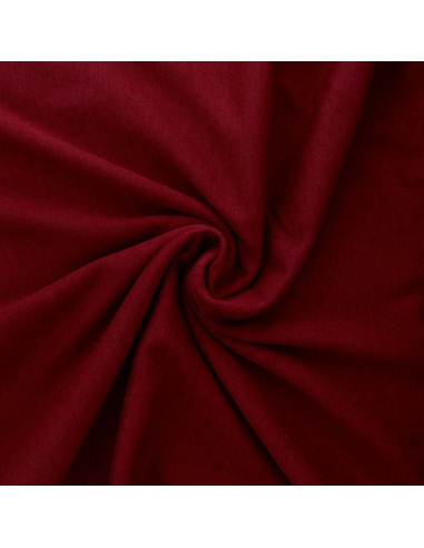 Alpine fleece sweatstof - Bordeaux