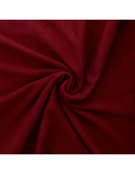 Alpine fleece sweatstof - Bordeaux