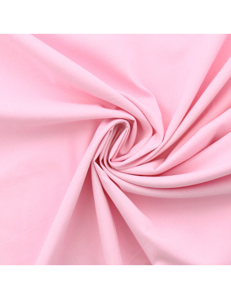 Katoenen voile stof - Roze