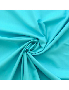 Katoenen voile stof - Turkoois