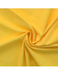 Katoenen voile stof - Geel