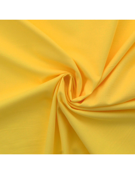Katoenen voile stof - Geel