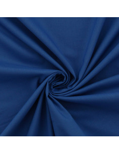 Katoenen voile stof - Blauw