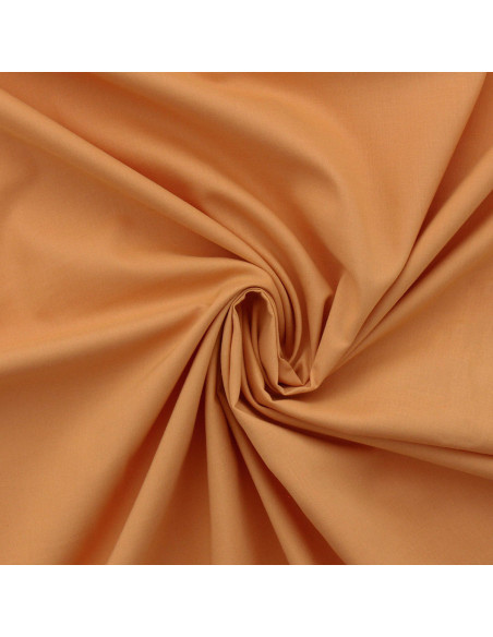 Katoenen voile stof - Oker