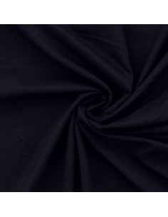 Katoenen voile stof - Marineblauw