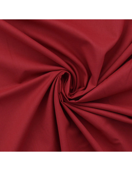 Katoenen voile stof - Bordeaux