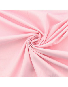 Katoenen popeline stof - Babyroze