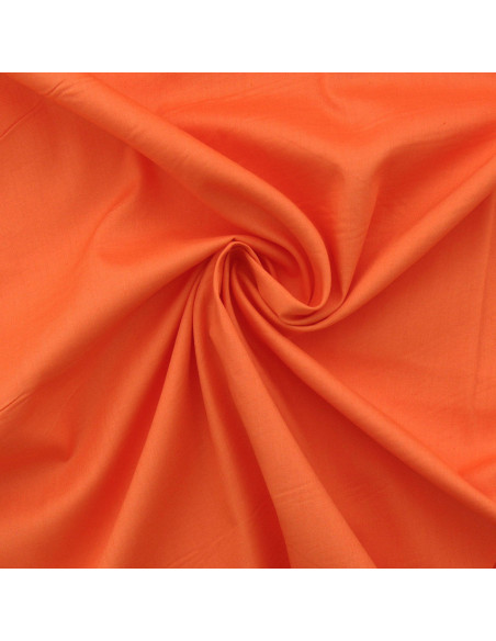 Katoenen popeline stof - Wortel