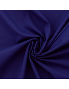 Katoenen popeline stof - Indigo