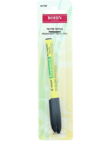 Permanente textielstift