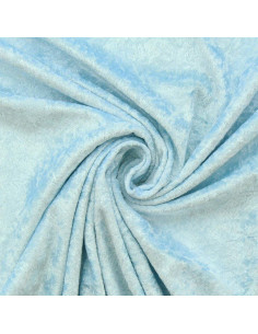 Pannefluweel stoffen - Babyblauw