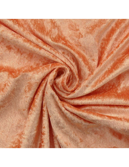 Pannefluweel stoffen - Oranje