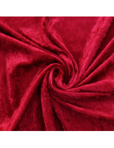 Pannefluweel stoffen - Rood