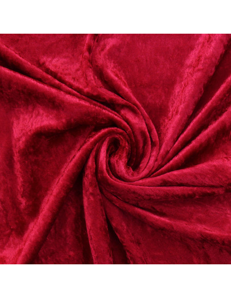 Pannefluweel stoffen - Rood