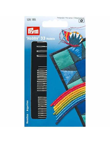 Assortiment van 33 naalden voor handwerken