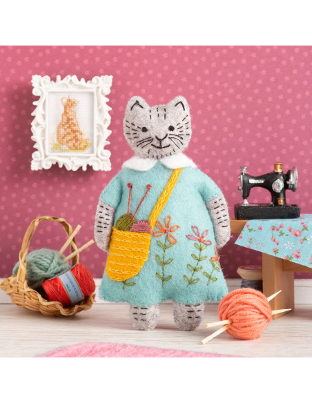 Viltpakket - Mevrouw Kat Breit