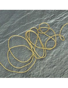 Lurex koord 1,5 mm - Goud