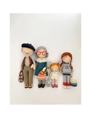 Haakboek de familie van Lulu