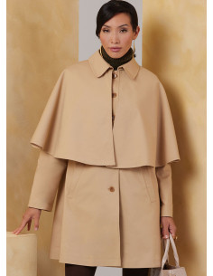 Mantelpatroon - Vogue 2074