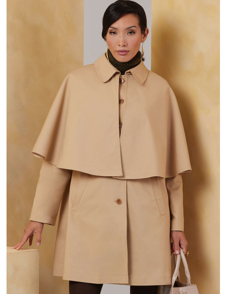 Mantelpatroon - Vogue 2074