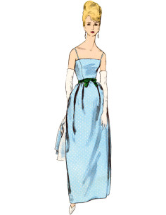 Vintage jurkpatroon - Vogue 2082