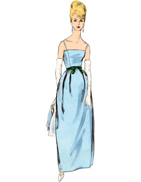 Vintage jurkpatroon - Vogue 2082