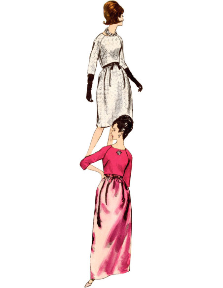 Vintage jurkpatroon - Vogue 2082