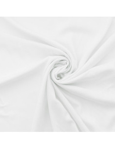 Viscose popeline stof - Wit
