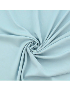 Viscose popeline stof - Babyblauw