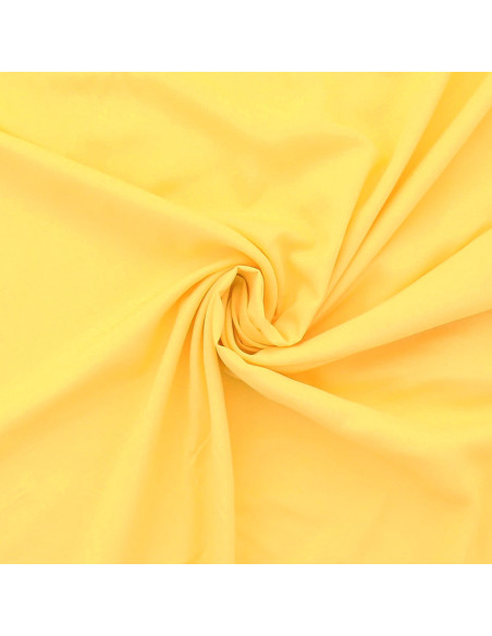 Viscose popeline stof - Geel