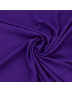 Viscose popeline stof - Paars