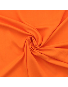 Viscose popeline stof - Oranje