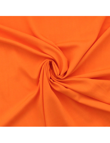 Viscose popeline stof - Oranje