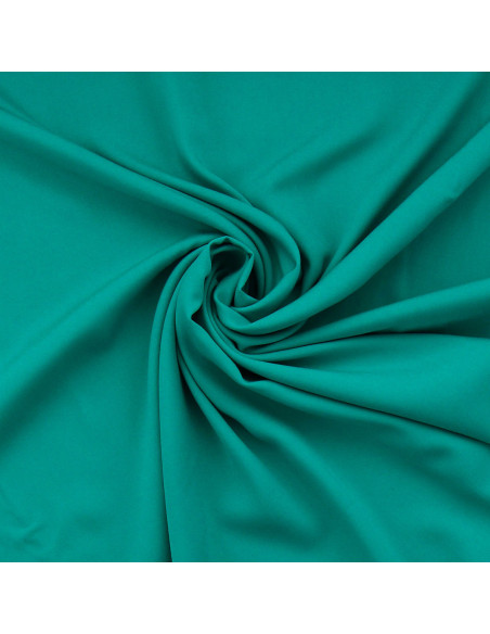 Viscose popeline stof - Smaragdgroen