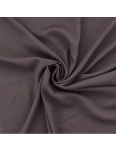 Viscose popeline stof - Antraciet