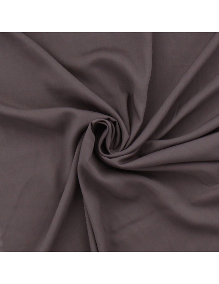 Viscose popeline stof - Antraciet