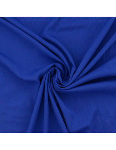 Viscose popeline stof - Koninklijk blauw